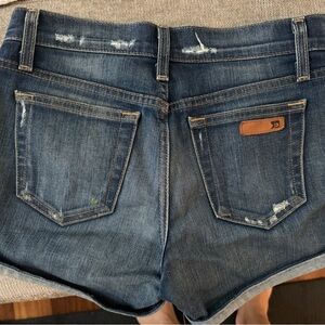Joe's jeans size 25 denim shorts